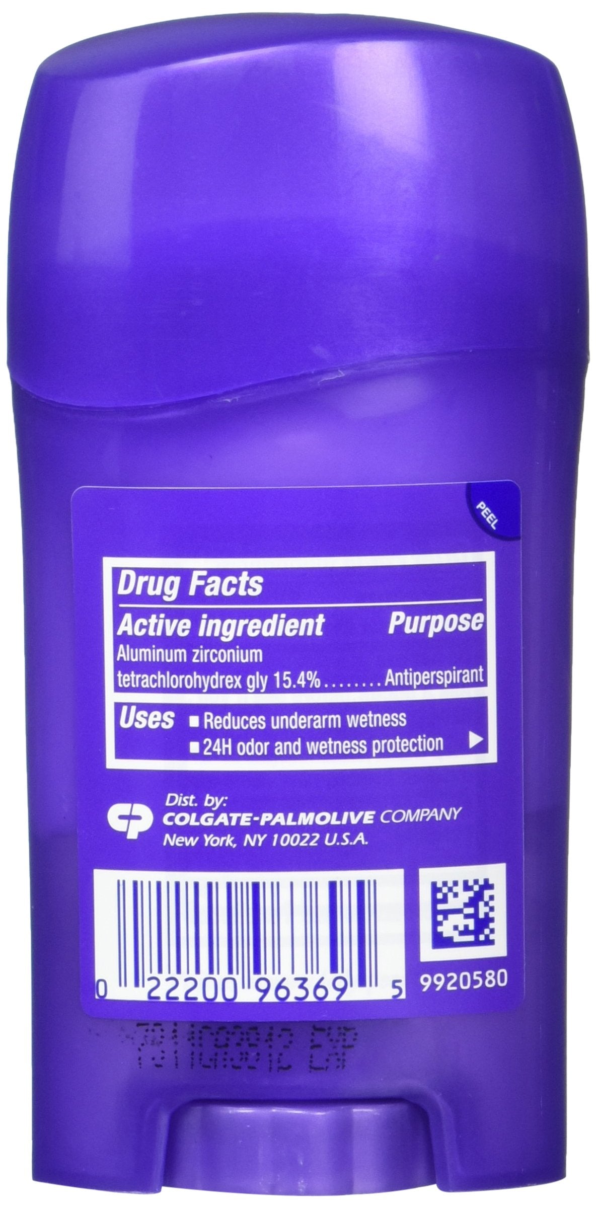 Lady Speed Stick Invisible Dry application showing clear, odor-protective coverage