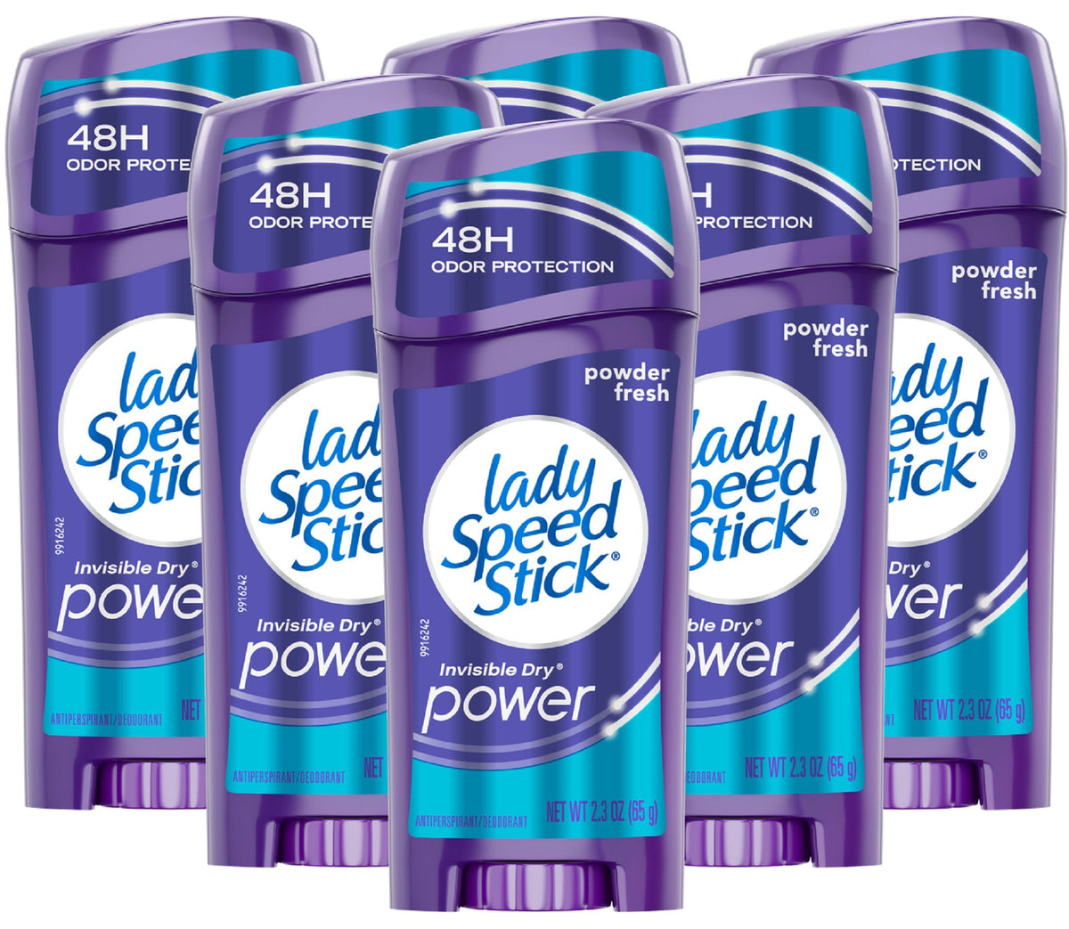 Lady Speed Stick Invisible Dry Powder Fresh stick glides on smoothly for all-day odor protection.