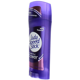 Lady Speed Stick Invisible Dry Wild Freesia in a bathroom scene for morning routine