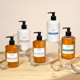 LAFCO New York Marine liquid soap nourishes skin with cold-pressed olive oil.