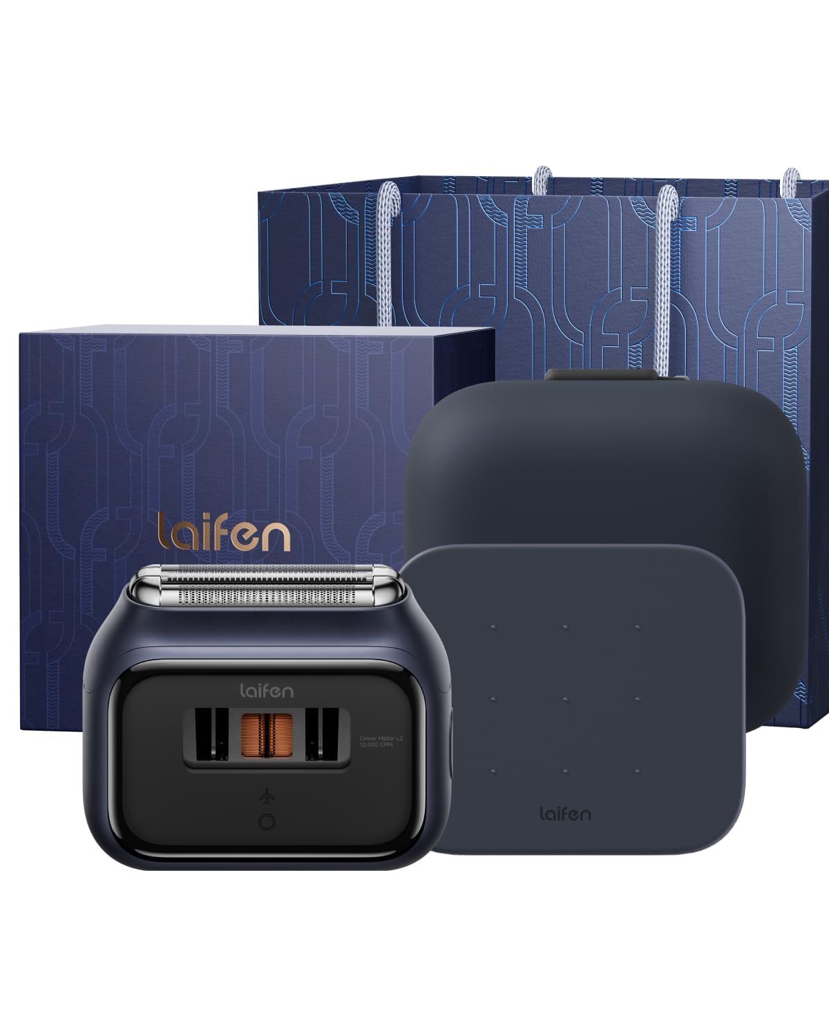Laifen P3 Pro dual linear motors in action for a precise shave.