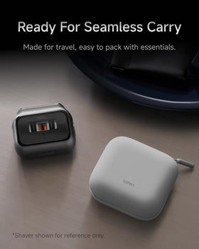 Laifen P3 Pro travel pod grey exterior with skin-friendly LSR finish for a soft touch.