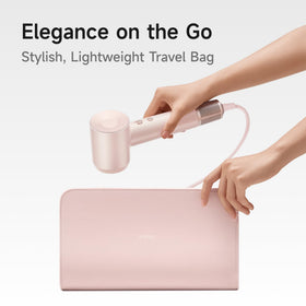 Laifen wall mount keeps the hair dryer organized and accessible.