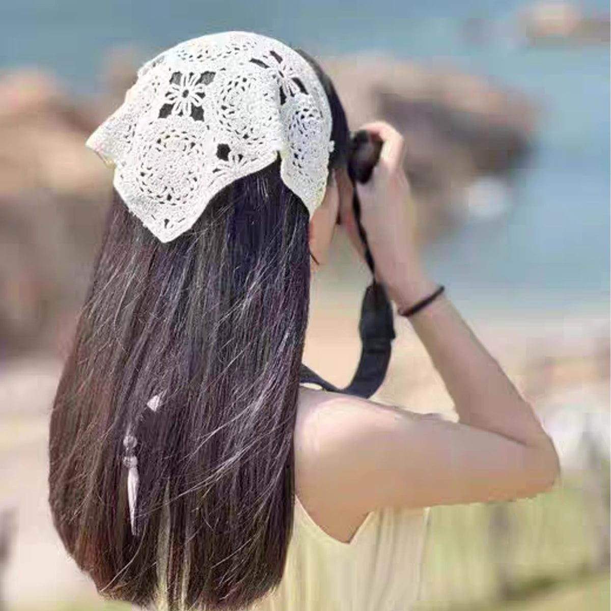LAIFOOSHEN head coverings support easy styling during travel