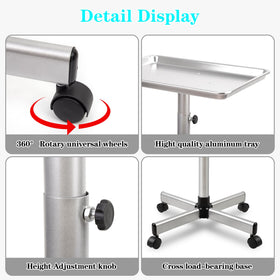 Lailelaodi durable metal tray resists rust and staining.
