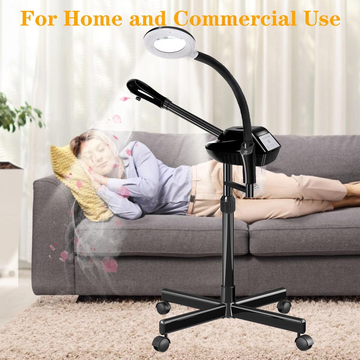lailelaodi 360-degree rotating body and nozzle enables versatile use.