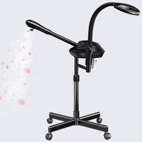 lailelaodi professional facial steamer on wheels for easy at-home spa sessions.