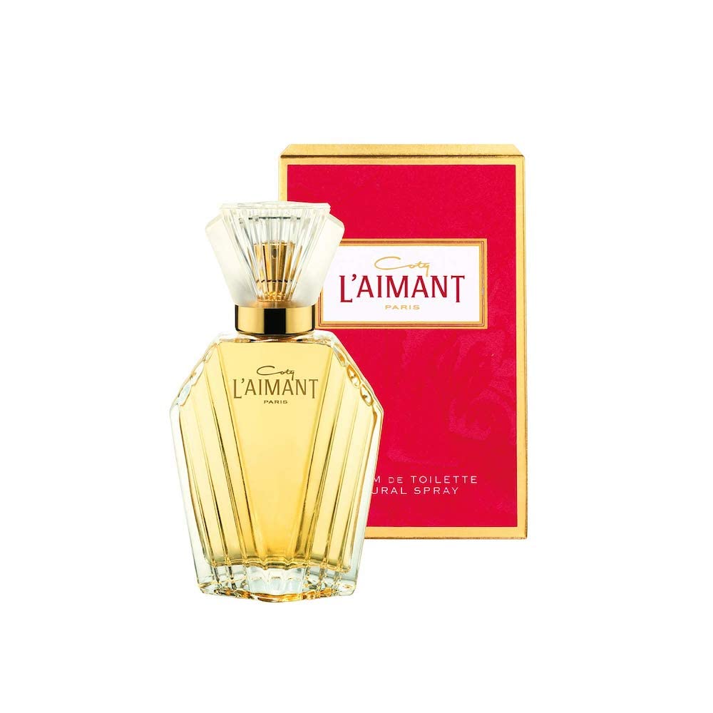 L'Aimant perfume spray bottle front view for everyday use