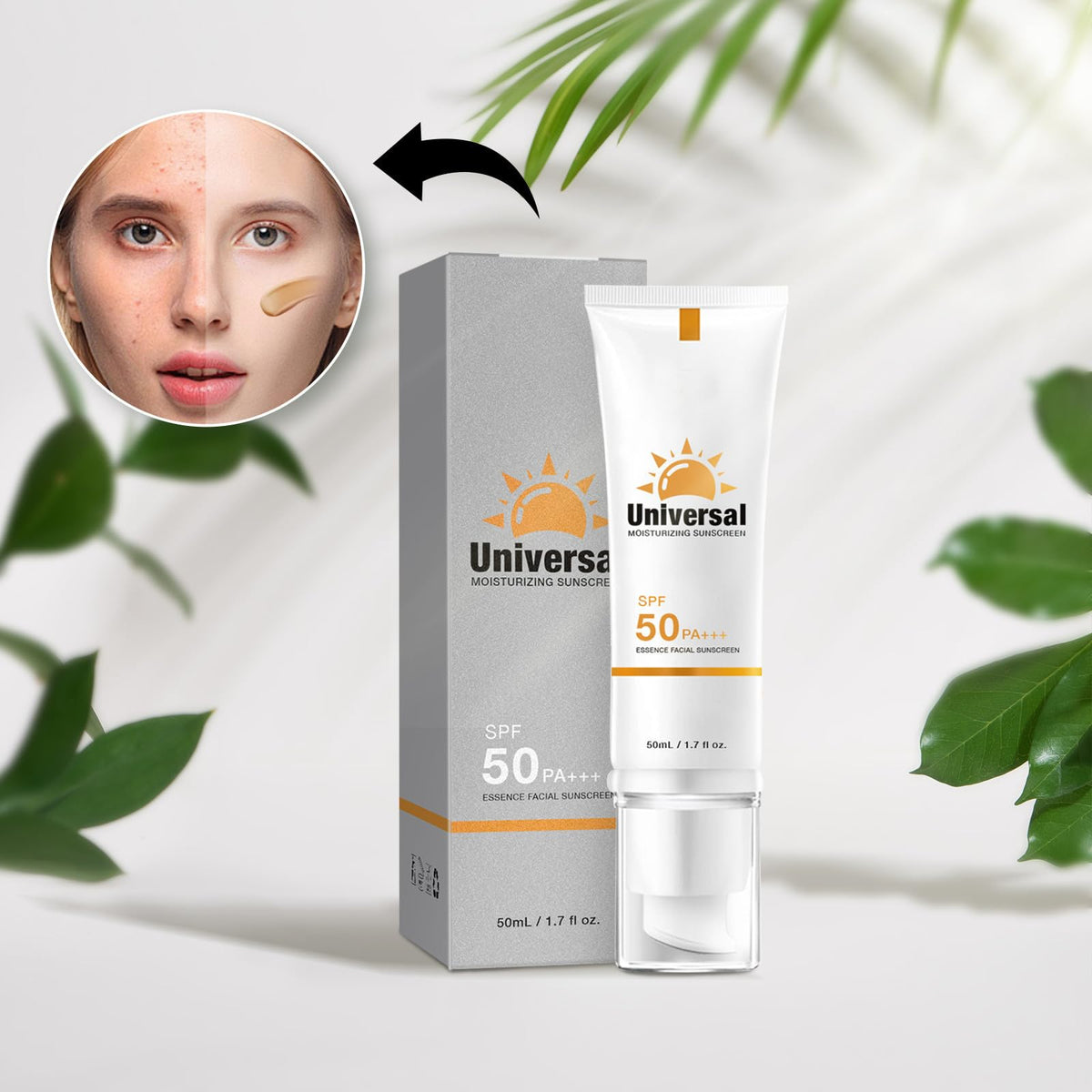 LAJPXKHY travel-size two-pack for on-the-go sun protection