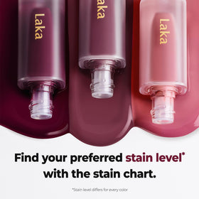 Laka Fruity Glam Tint vegan formula supports cruelty-free beauty.