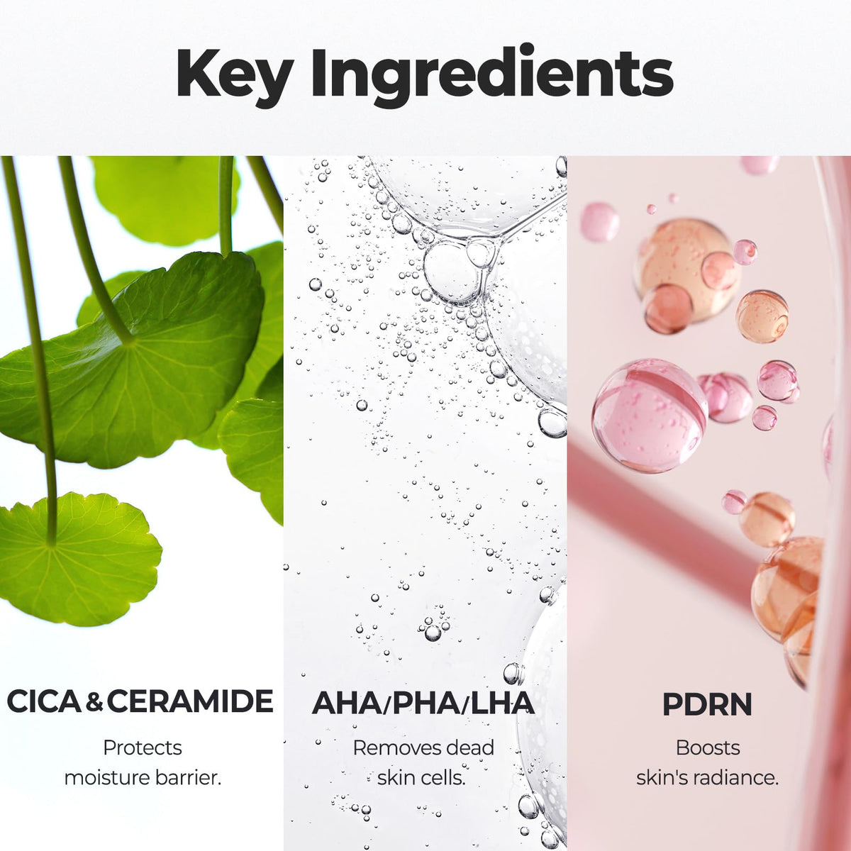 Laka Scaling Toner cap close-up, secure seal for freshness.