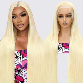 LAKASTATR 30-inch 613 lace front wig with natural hairline for daily wear