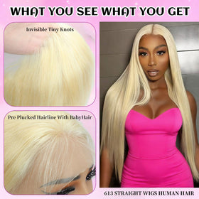 LAKASTATR pre-plucked hairline with baby hairs for realism