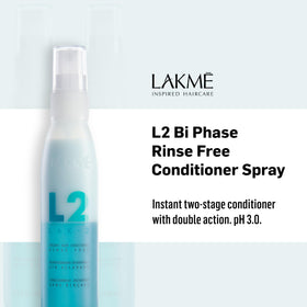 LAKMÉ L2 bi-phase conditioner adds radiant shine without heaviness