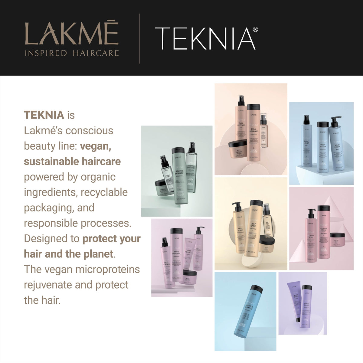 LAKMÉ Teknia Saffron Copper Shampoo copper hue enhanced in sunlight.