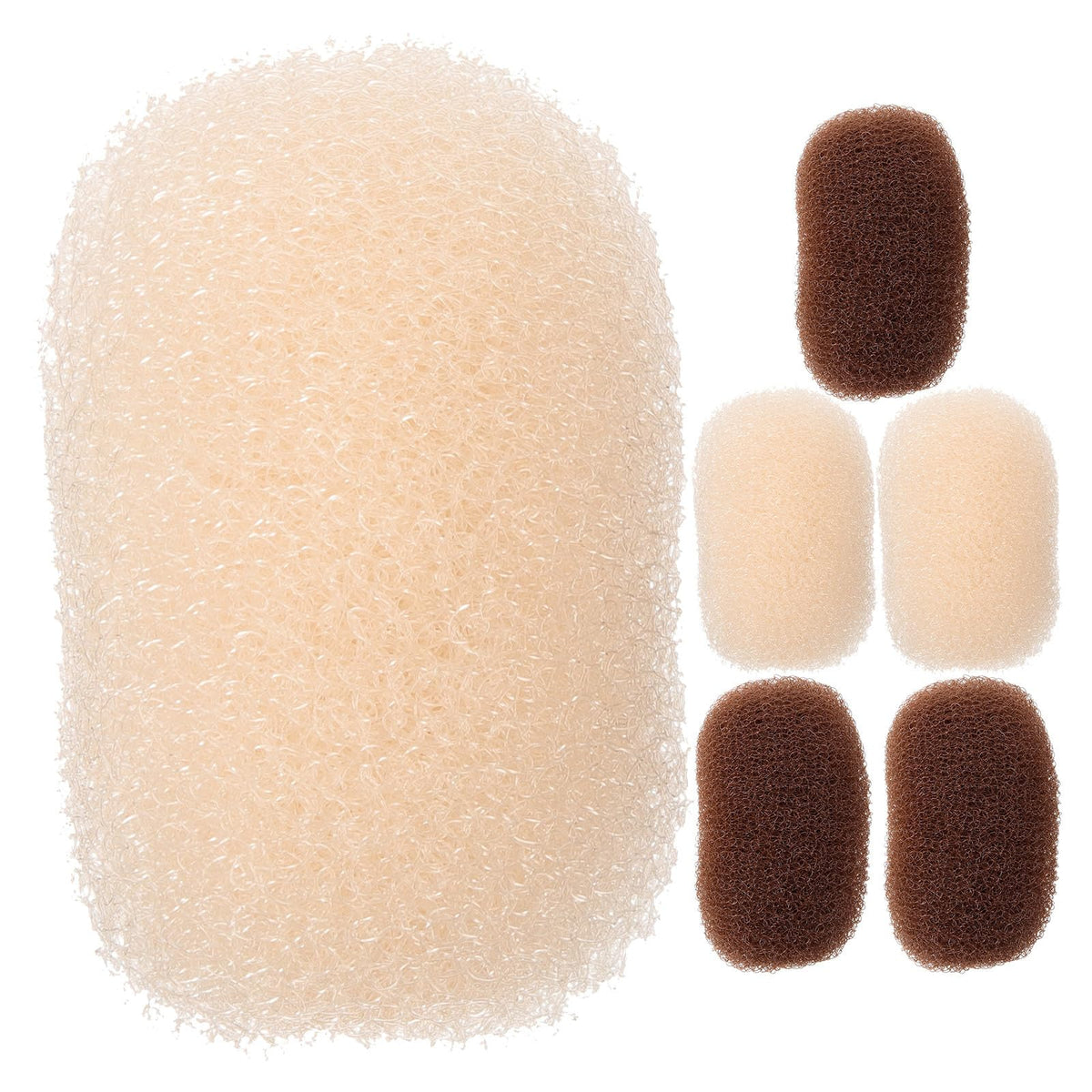 LALAFINA hair base sponge bump-up volume clip for lightweight daily volume.