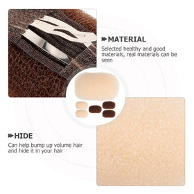 LALAFINA volume clip provides secure hold without heaviness.