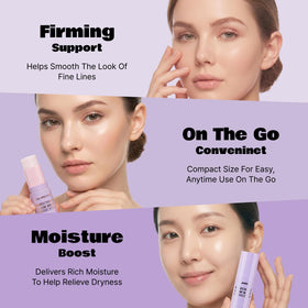 LALARECIPE close-up of ingredients highlights Bakuchiol and Retinol liposome delivery and nourishing oils.