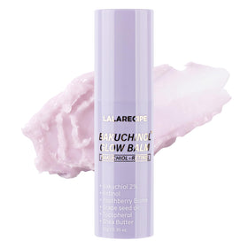LALARECIPE Bakuchinol Multi Glow Balm Stick packaging shows portable design for on-the-go hydration.