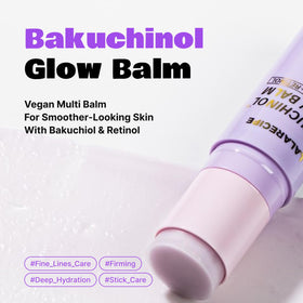 LALARECIPE balm stick texture swatch reveals a smooth, non-greasy finish for daily use.