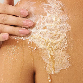 LaLicious Sugar Coconut shower routine image highlights spa-like care at home.