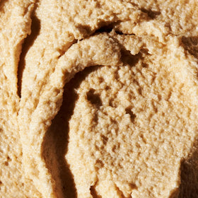LaLicious sugar exfoliator whipped texture for easy, non-greasy application.