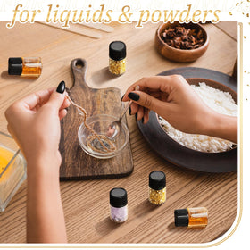 Durable reusable glass vials ideal for long-term storage by Lallisa.