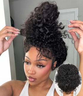 Lametope 360 lace front wig with drawstring for secure, comfortable wear.