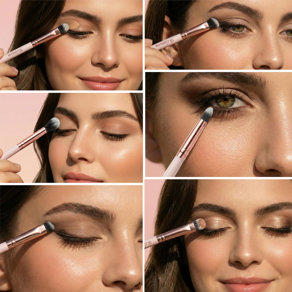 Lamora smudger brush for smoky liner and easy blend