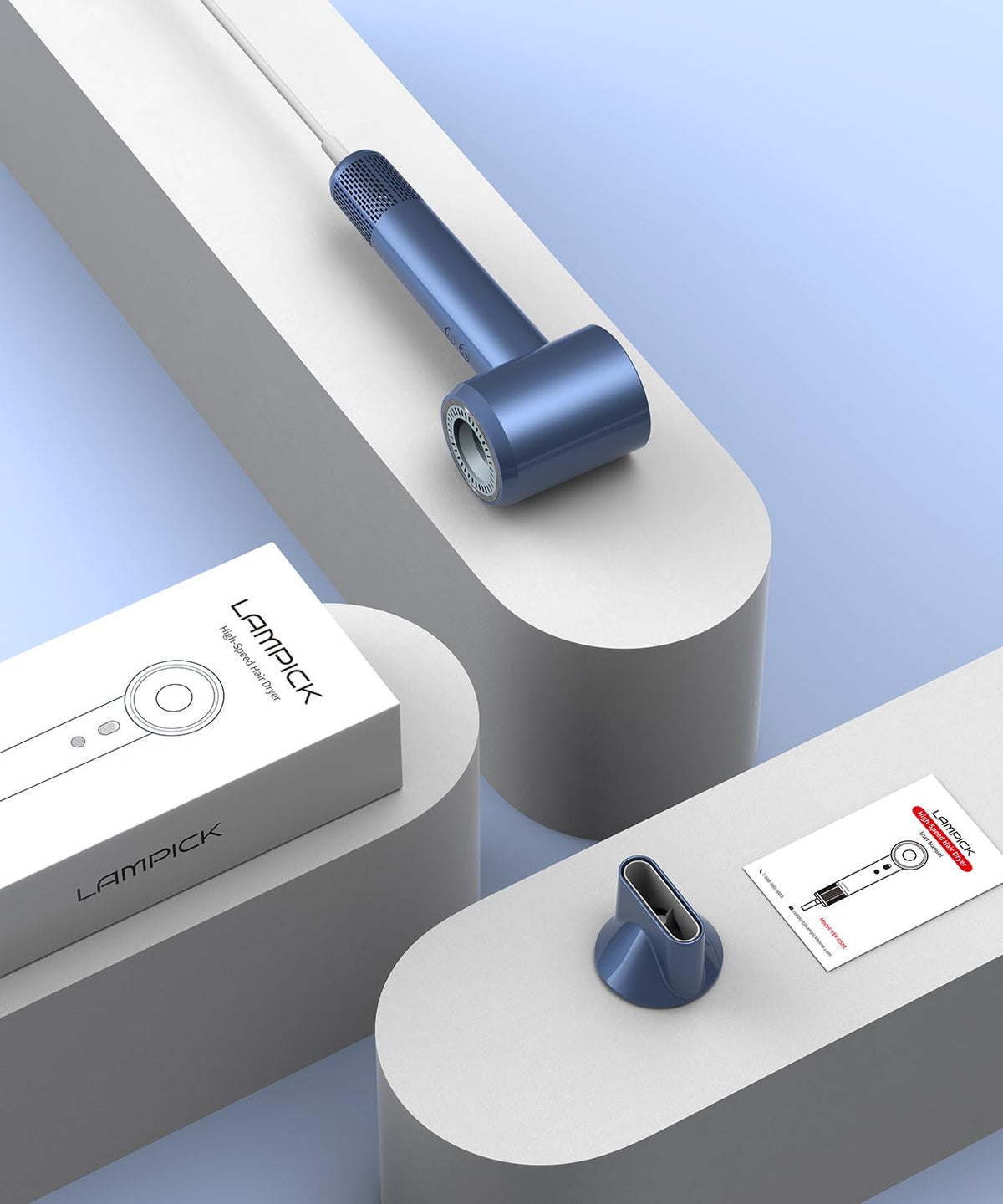 LAMPICK compact design ideal for home use and travel
