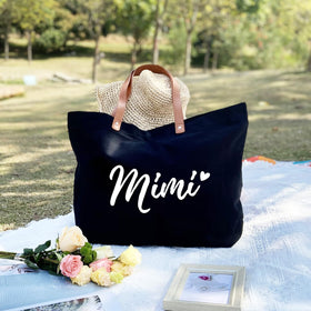 Lamyba Mimi makeup bag open reveals organized cosmetic storage.
