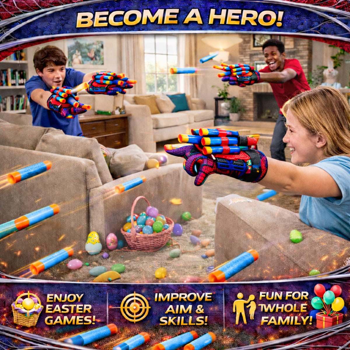 lan zhang gui hero spider web shooter ideal gift for holidays and birthdays