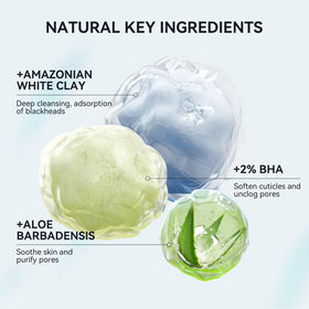 LANBENA blackhead remover mask cream bottle ready for use.