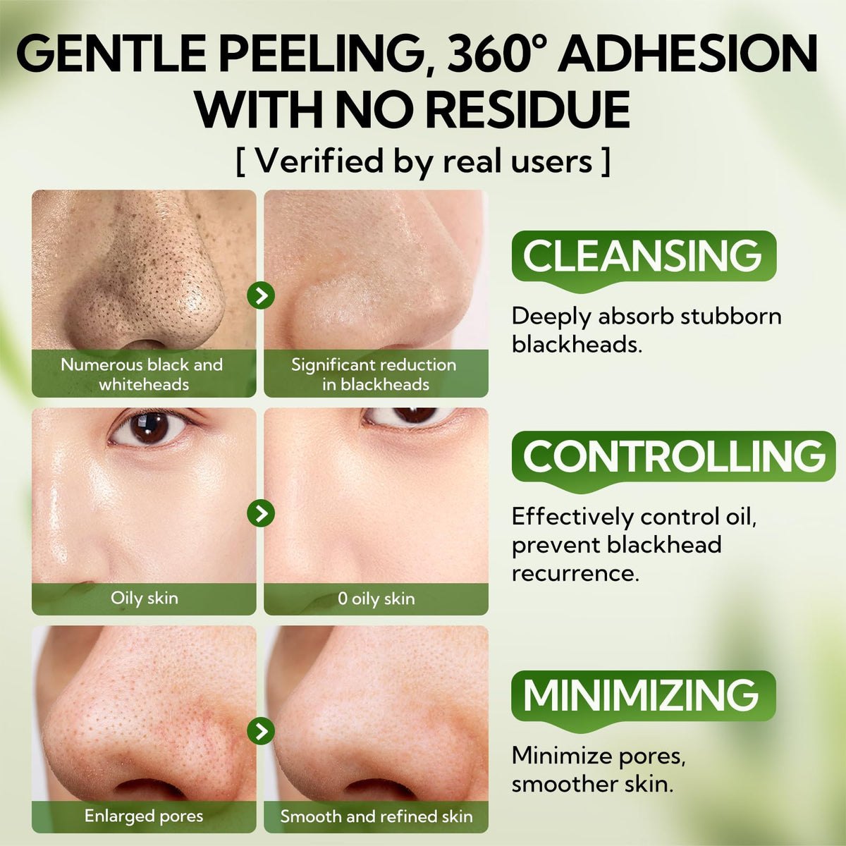 LANBENA charcoal mask cooling, low-odor formula demonstrated.
