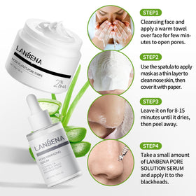 LANBENA curdling tip shows warming serum for creaminess