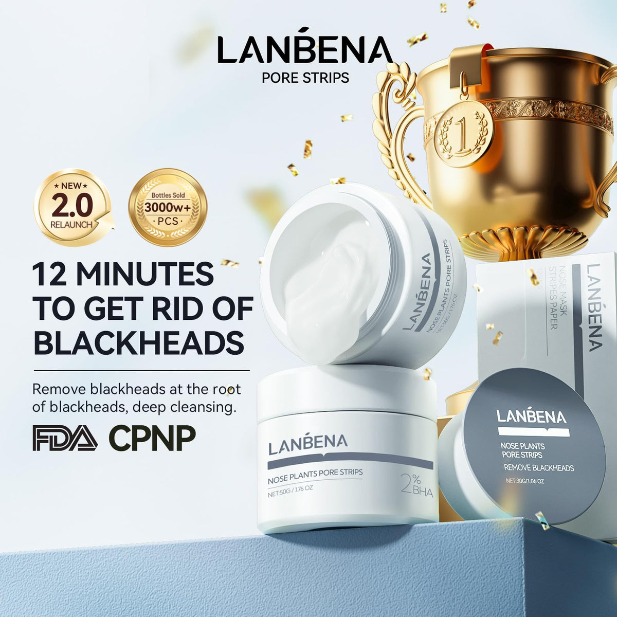 LANBENA hot-water revive tip illustrates restoring cream consistency.