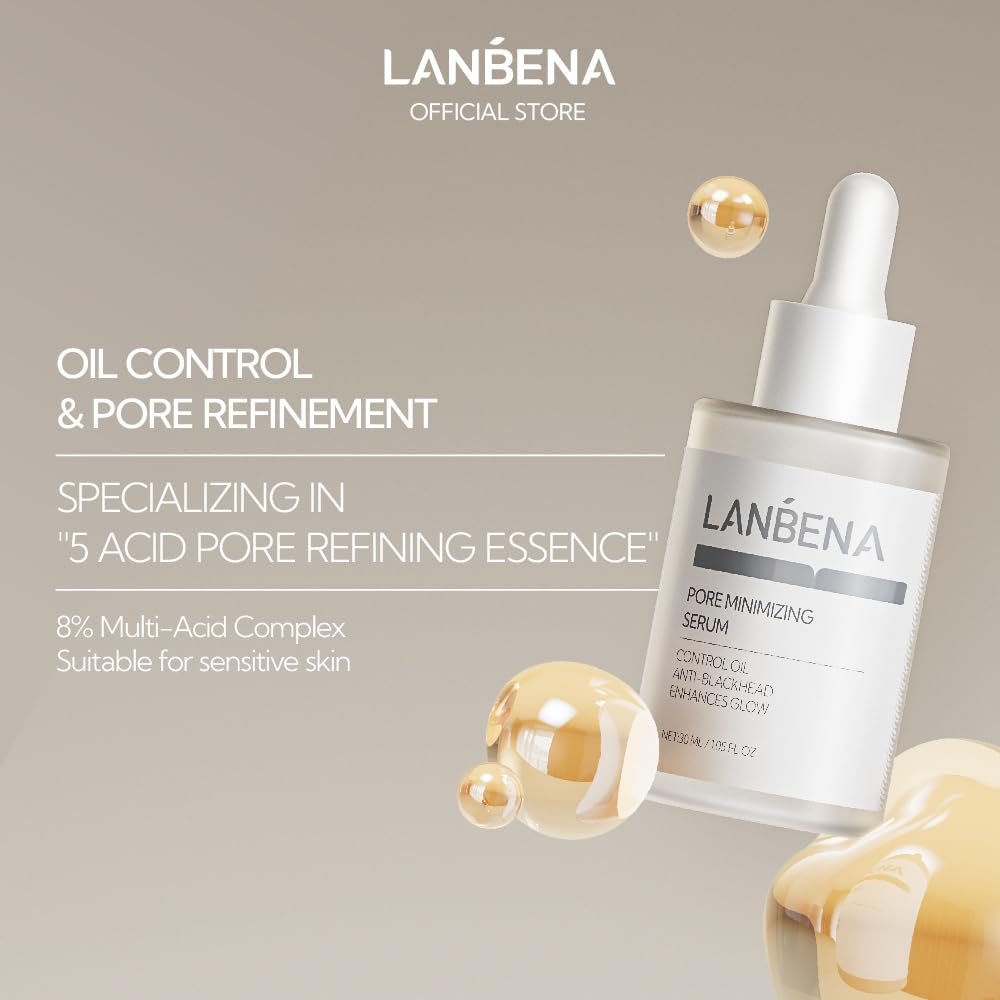 LANBENA Pore Minimizer Serum application scene for daily use.
