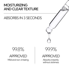 LANBENA Pore Minimizer Serum before and after shots showing pore improvement.