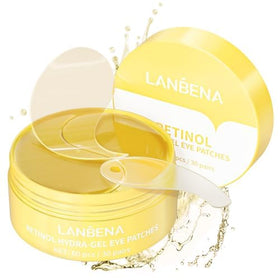 LANBENA under-eye gold mask patches for brighter under-eye area.