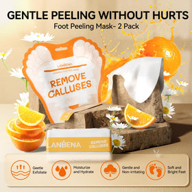 LANBENA gift-pack highlights two-pair set as a thoughtful present for foot care lovers.