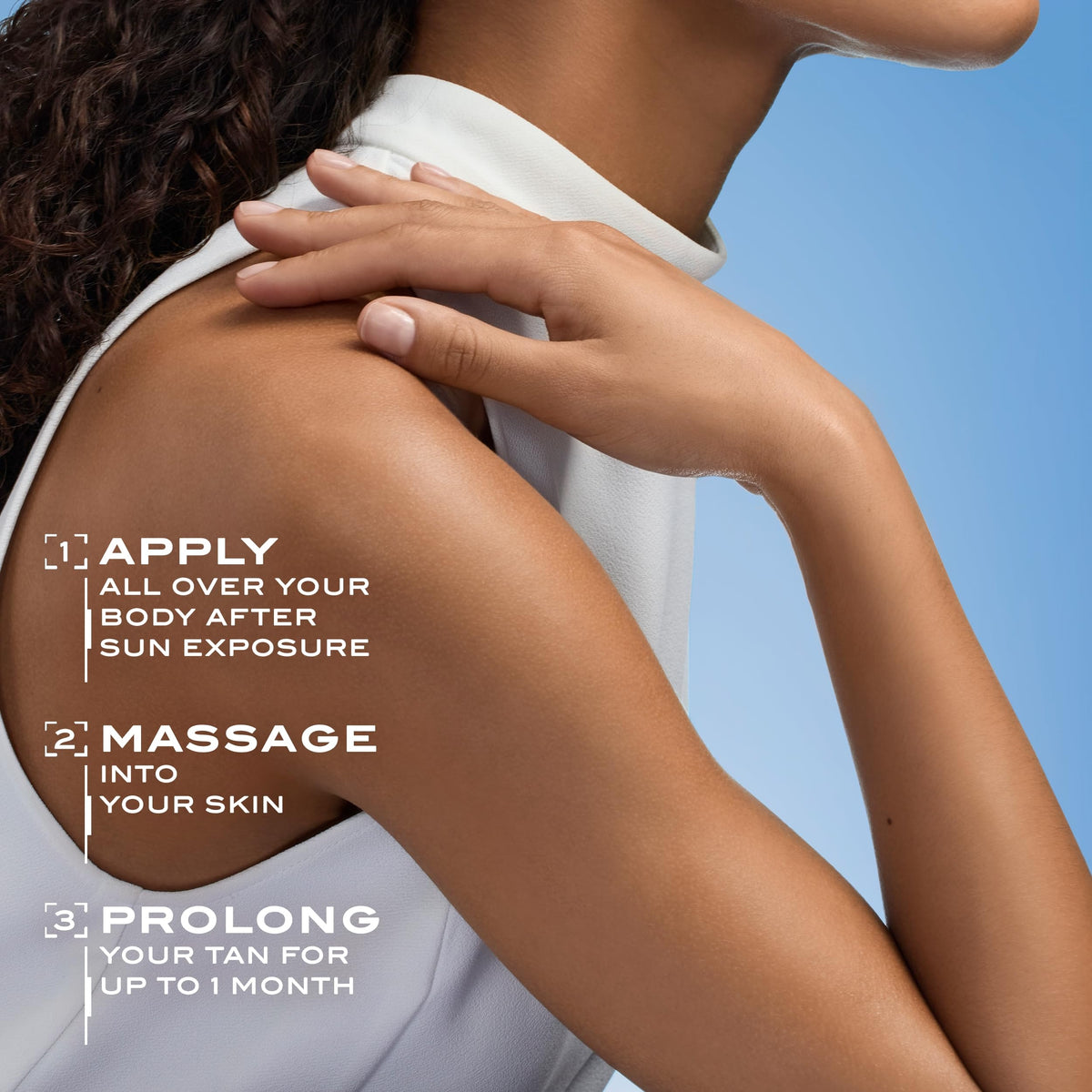 Lancaster after-sun hydration assists skin barrier repair for comfort.