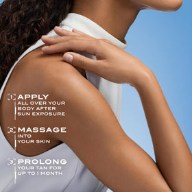 Lancaster after-sun hydration assists skin barrier repair for comfort.
