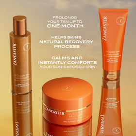 Lancaster after-sun helps maintain an even, long-lasting tan appearance.