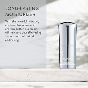Lancer Eye-Contour Lifting Cream with caffeine to help reduce puffiness around eyes