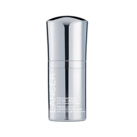 Lancer Eye-Contour Lifting Cream with diamond powder close-up showing bright under-eye look