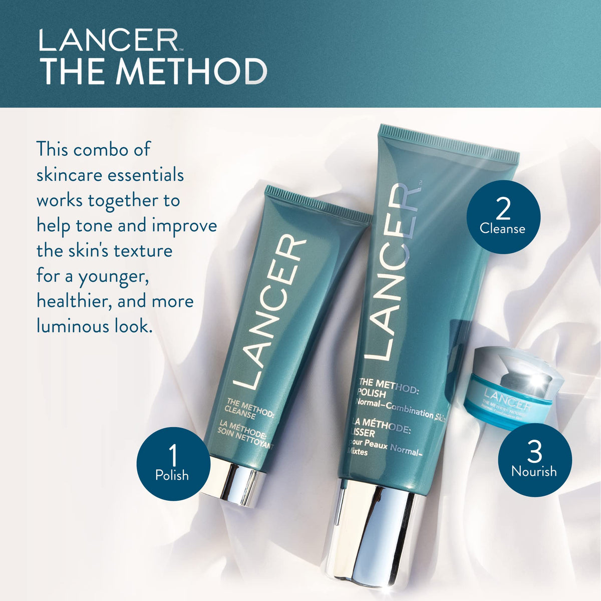 Lancer The Method Cleanse ingredients aloe extract and nourishing elements
