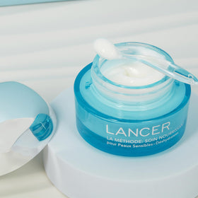 Lancer The Method Nourish Beverly Hills origin image reinforces trusted dermatologist-developed skincare.