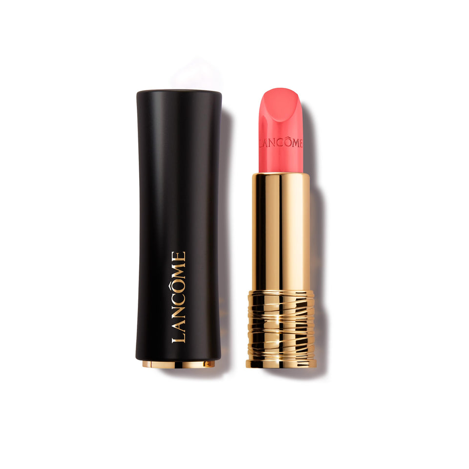Lancôme L'Absolu Rouge application shot showing creamy glide