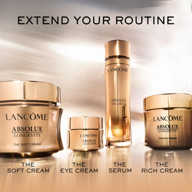 Lancome Absolue eye cream luxury packaging with elegant box