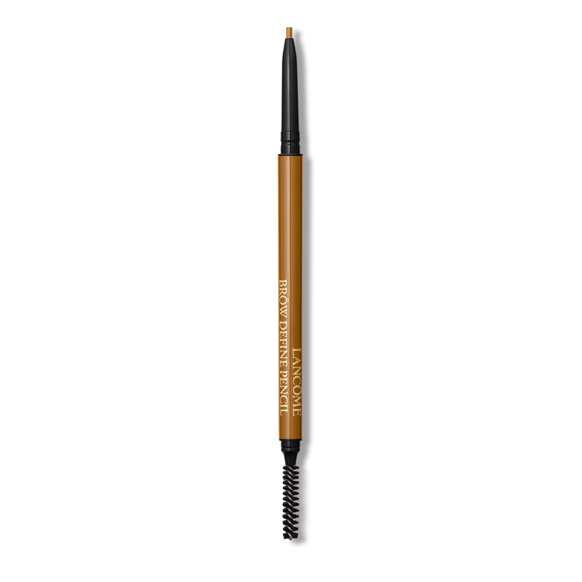 Lancôme Brow Define dual-ended pencil with spoolie for precise, natural-looking brows.